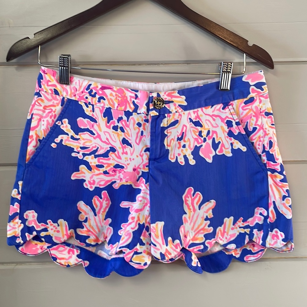 Lilly Pulitzer The Buttercup Short 5” Inseam Size 00.